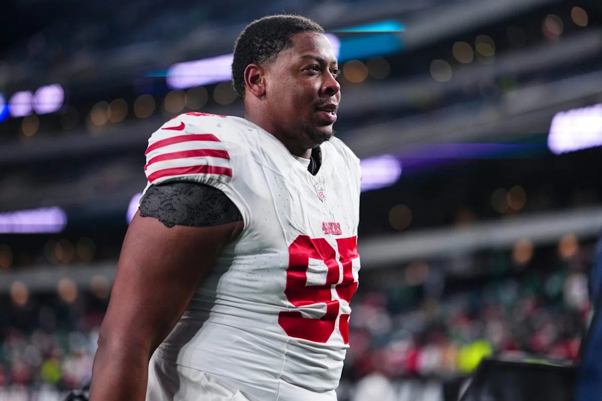 San Francisco 49ers suffer major injury blow as DT Alfred Collins ruled out for the season