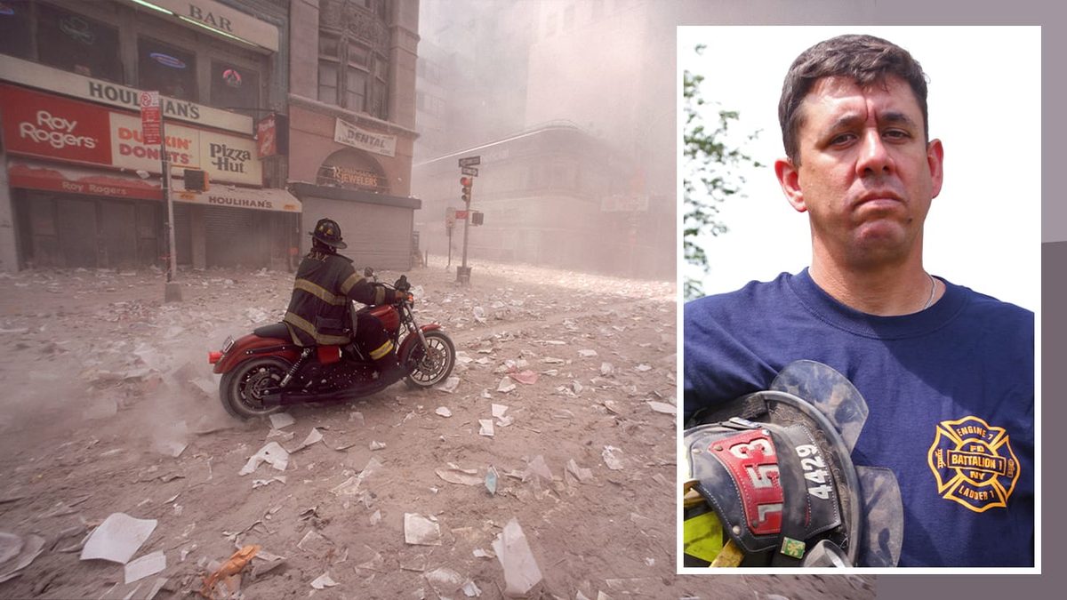 Einsatz am 11. September - Der Feuerwehmann, der zum Harley-Helden wurde