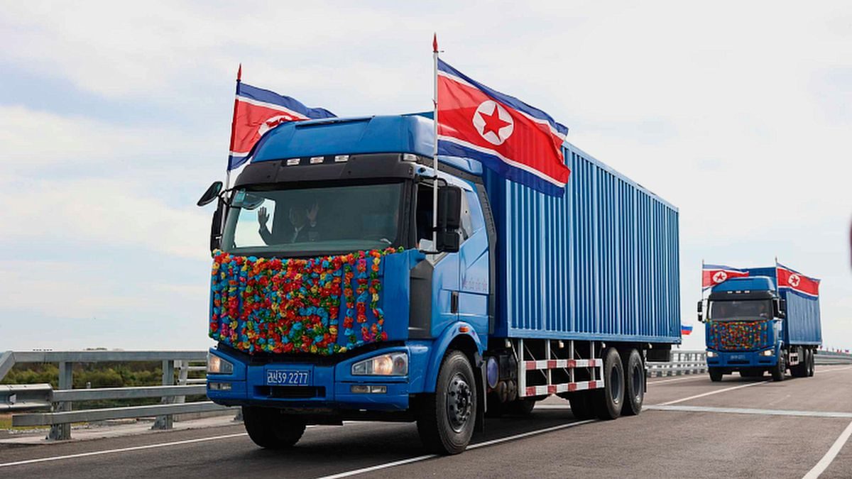 Russland und Nordkorea: Neue Straßenbrücke könnte Militär nutzen