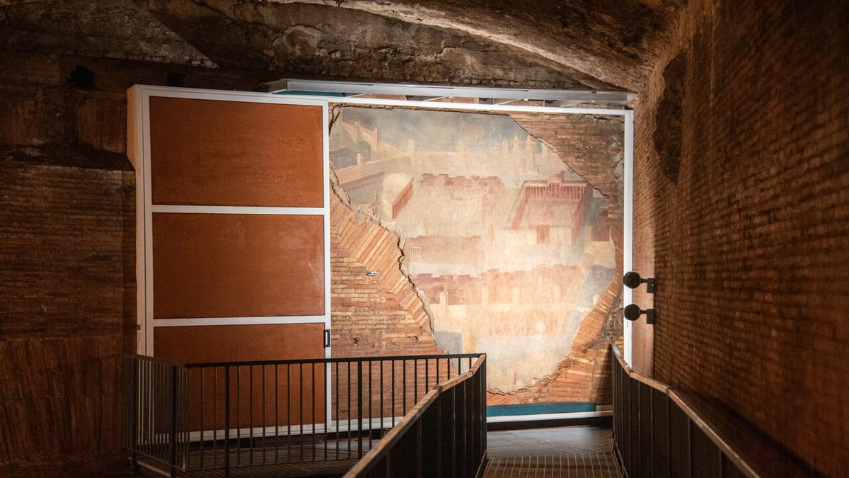 Terme di Traiano, inaugurato un nuovo spazio museale al Colle Oppio