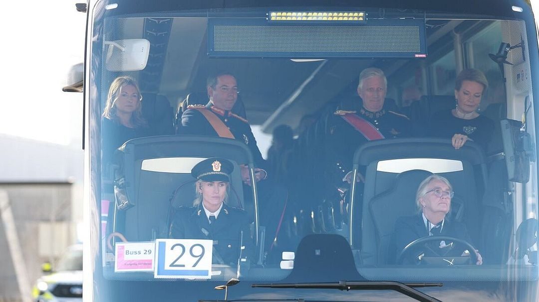Belgias kongepar og Luxemburgs storhertug og hertuginne på plass