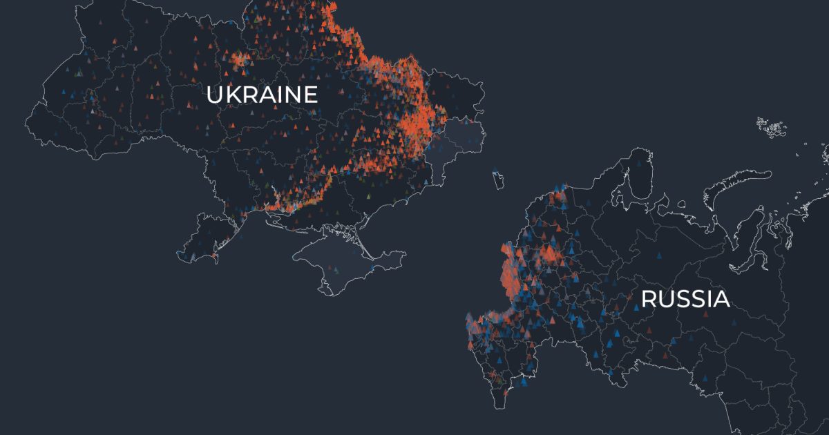 In maps and charts: Russian and Ukrainian attacks on civilian targets