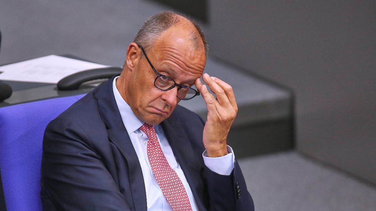 Kanzler im Umfrage-Tief: "Die schlechten Werte muss Merz sich schon selbst zuschreiben"