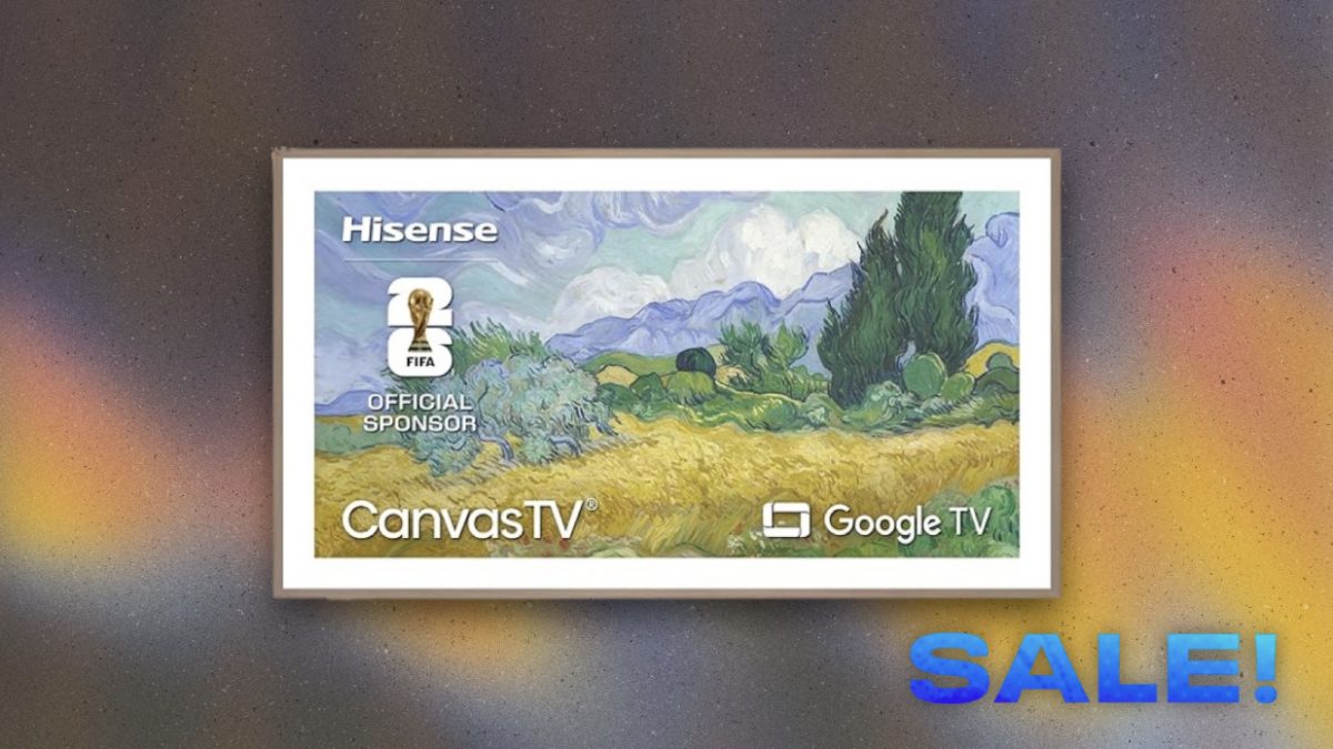 Hisense’s answer to Samsung’s The Frame is 50% off right now at Amazon