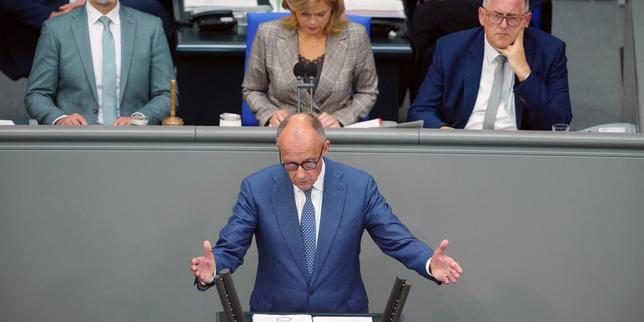 En Allemagne, Friedrich Merz fustige l’AfD et son projet de « nettoyage ethnique », après la victoire du parti d’extrêm…