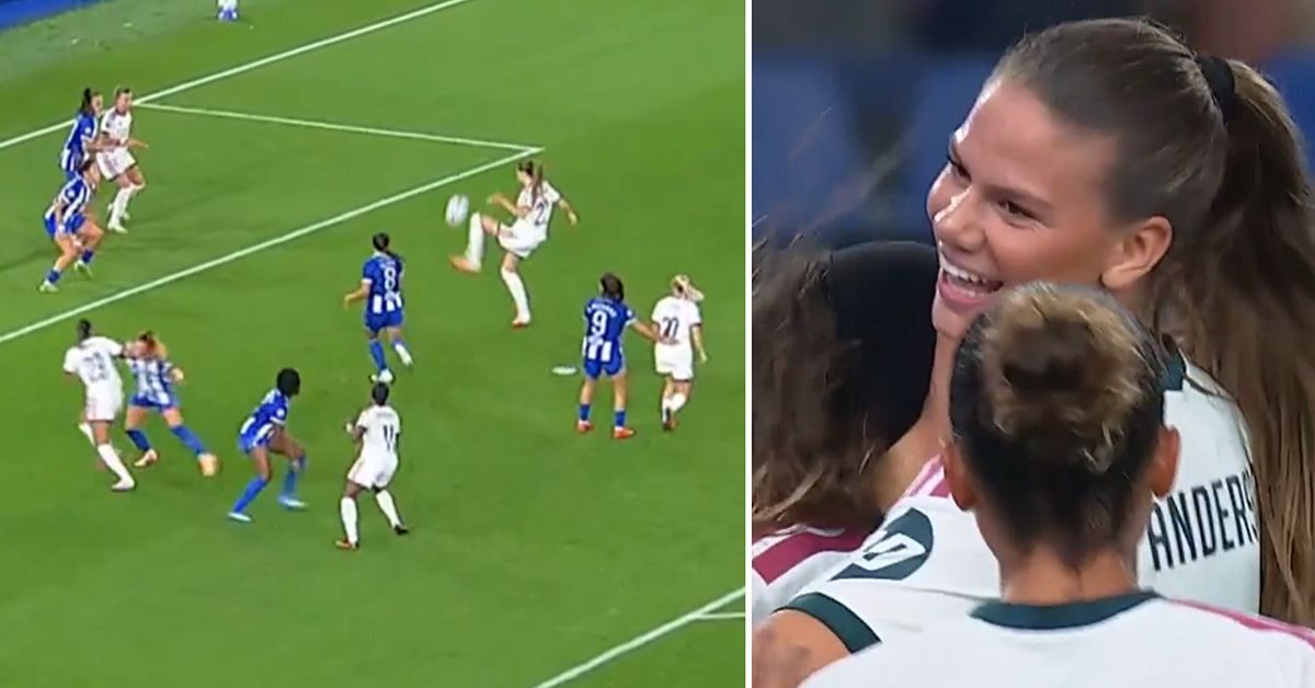 Bella Andersson gjorde första målet i Real Madrid