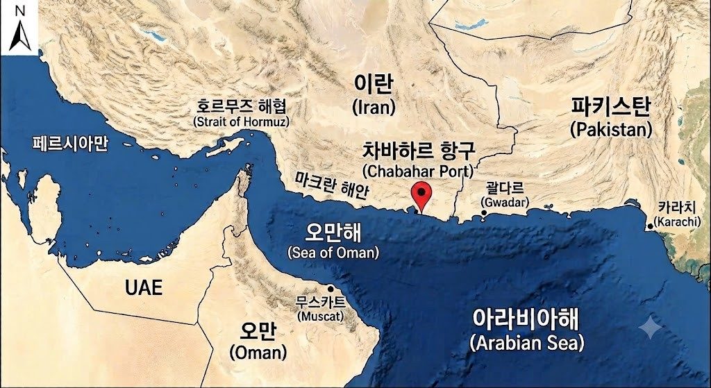 이란 혁명수비대 "새로운 해상 통제구역 아라비아해 일부까지"
