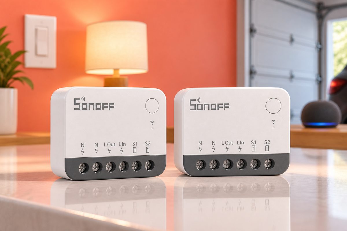 Due circuiti smart con 16,53€: SONOFF ZBMINIR2 è al minimo storico