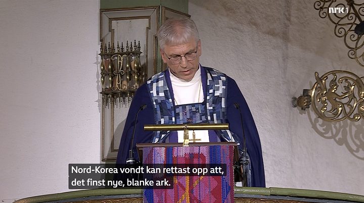Teksting-glipp hos NRK
