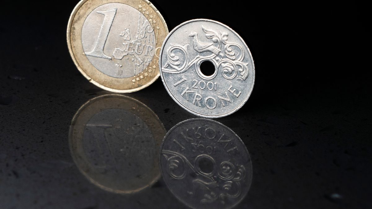 Sterkeste krone mot euro siden starten av 2023