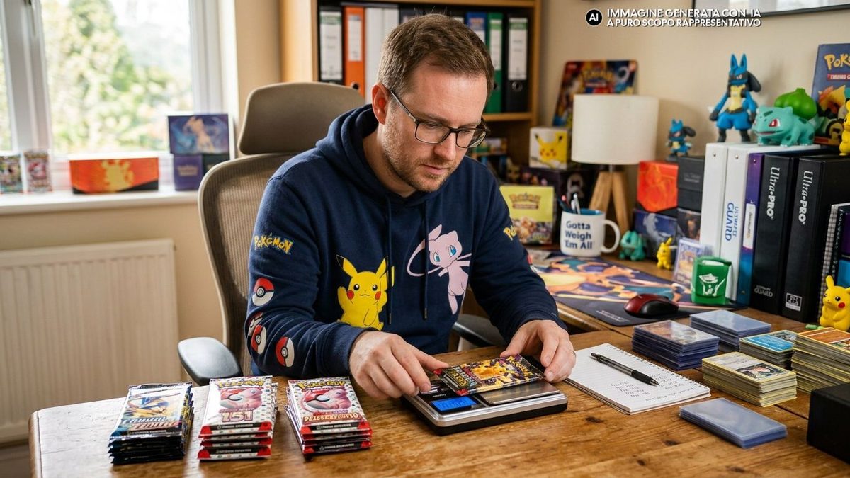 Pesare le bustine Pokemon aiuta a trovare carte rare e costose? Dipende
