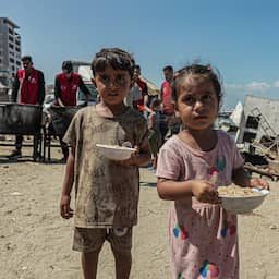 Commerciële markt Gaza helpt niets nu noodhulp opdroogt: 'Kind groeit niet meer'