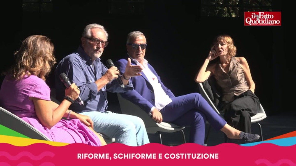 “Riforme, schiforme e Costituzione”: Cartabellotta, Villone e Zaccaria dialogano con Wanda Marra e Silvia Truzzi