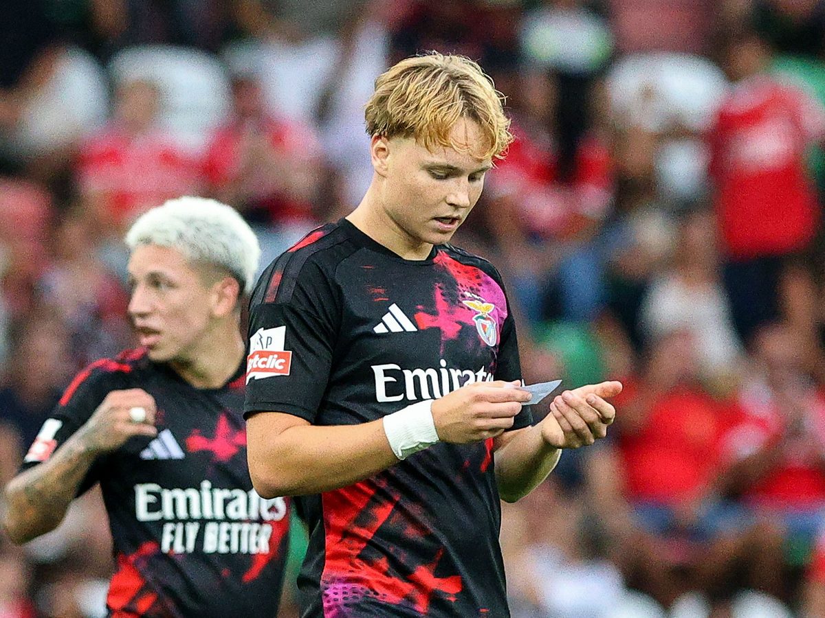 Benfica-treneren om Schjelderup: – Lykkelig som en fisk i vannet