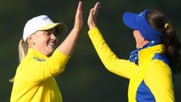 Ny seger för Stark och Grant i Solheim Cup