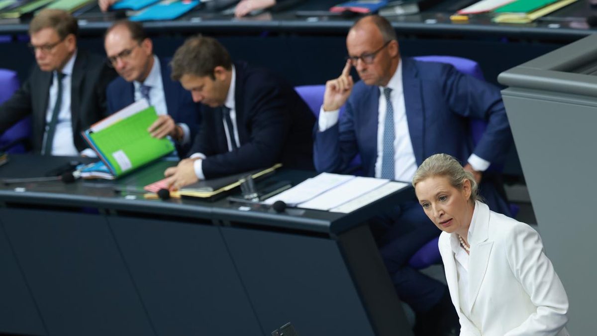 Kommentar zu Generaldebatte: Die AfD hat eine Erzählung - der Kanzler nicht