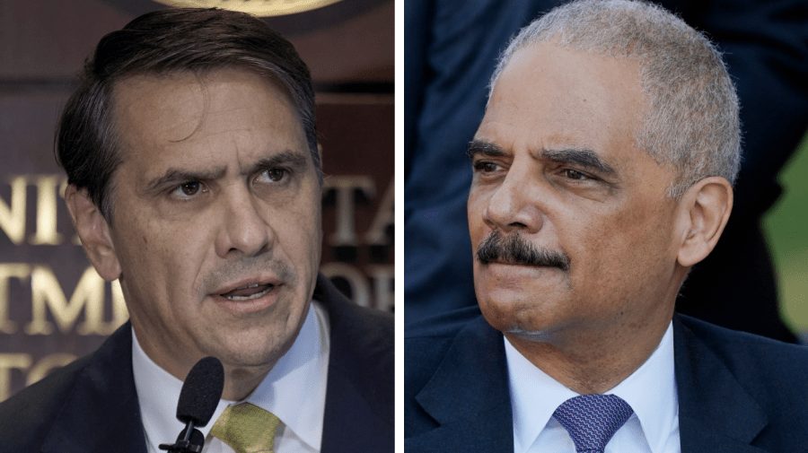 Holder blasts Blanche over planned GOP convention speech: 'Disgraceful'