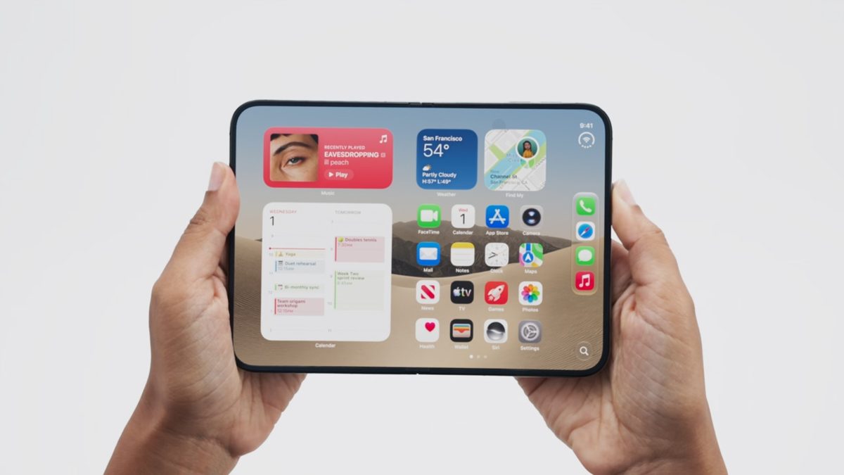 Apple apresenta seu primeiro iPhone dobrável