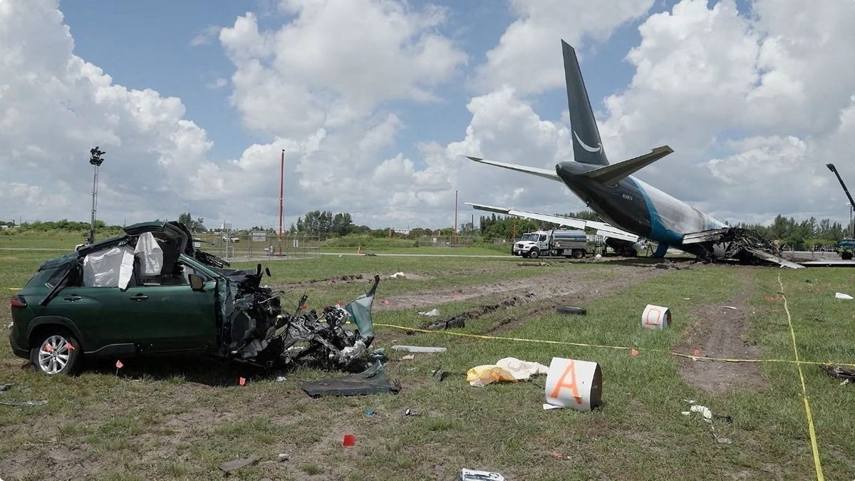 Amazon-Piloten starteten auf der Landebahn durch – und brachen den Versuch wieder ab
