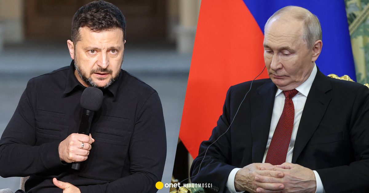 Wołodymyr Zełenski gotów na rozmowy z Władimirem Putinem. Wskazał miejsce