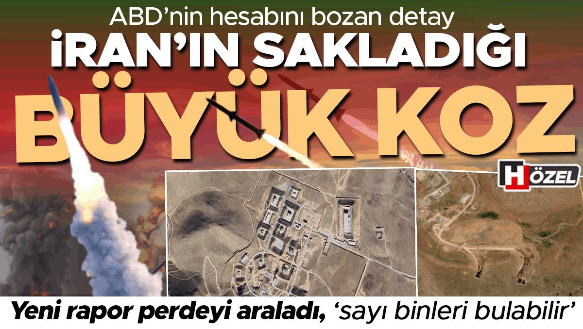 ABD’nin hesabını bozan detay: İran’ın sakladığı büyük koz! Yeni rapor perdeyi araladı, ‘sayı binleri bulabilir’