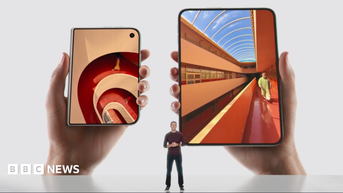 Apple unveils its first folding iPhone
