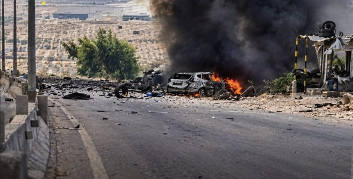 Explosion at depot storing weapons left from Syria war kills 14
