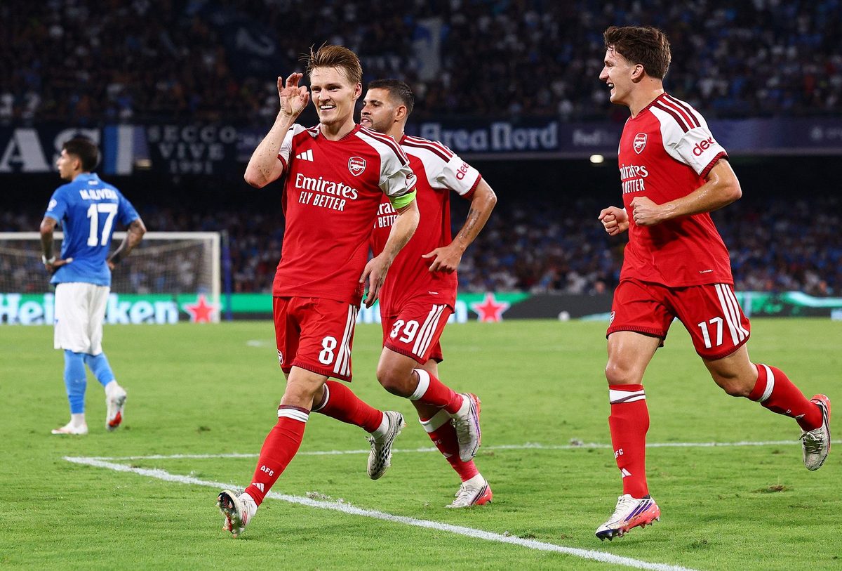 Ødegaard-kanon senket Napoli