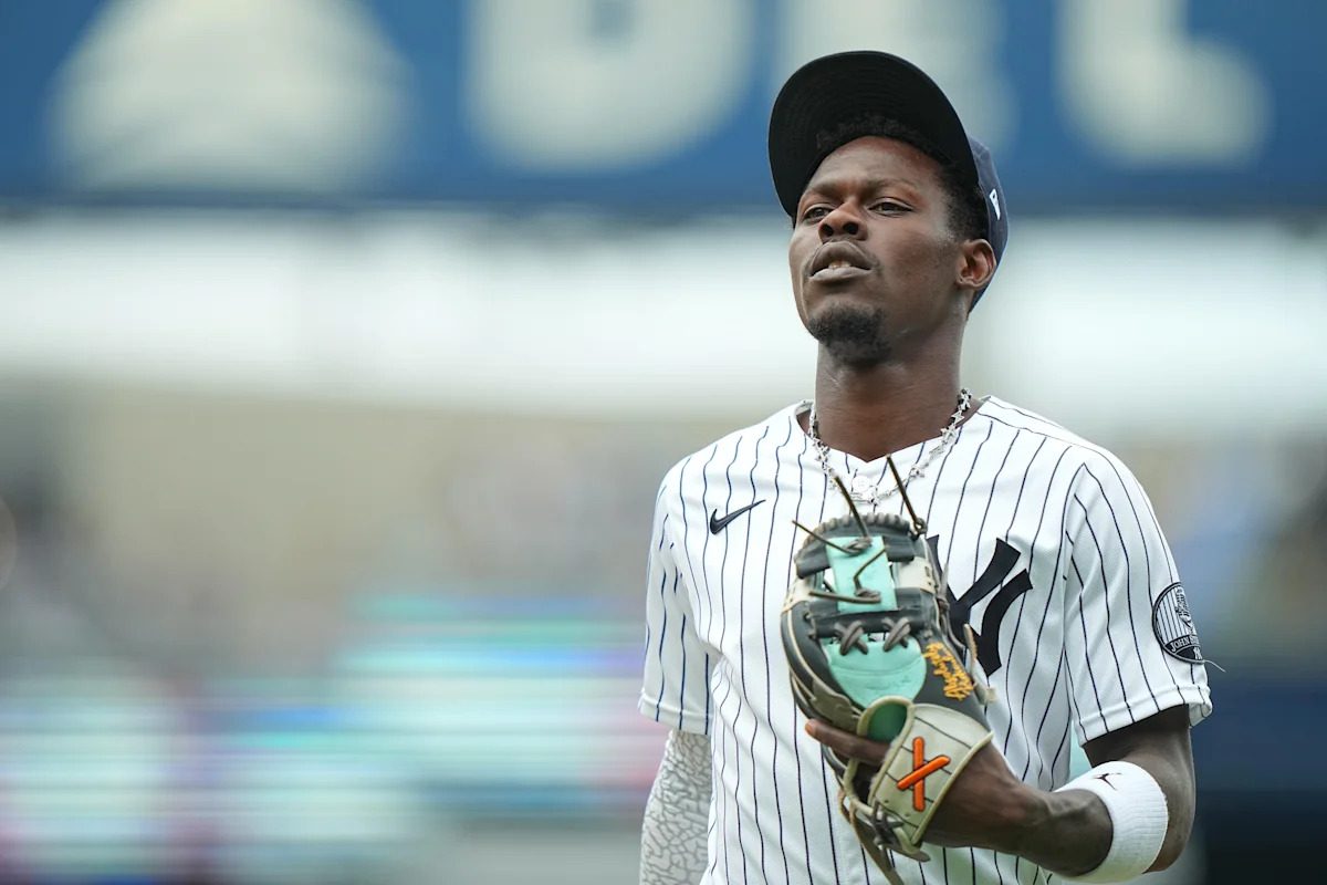 Yankees place Jazz Chisholm Jr. on IL with sprained thumb