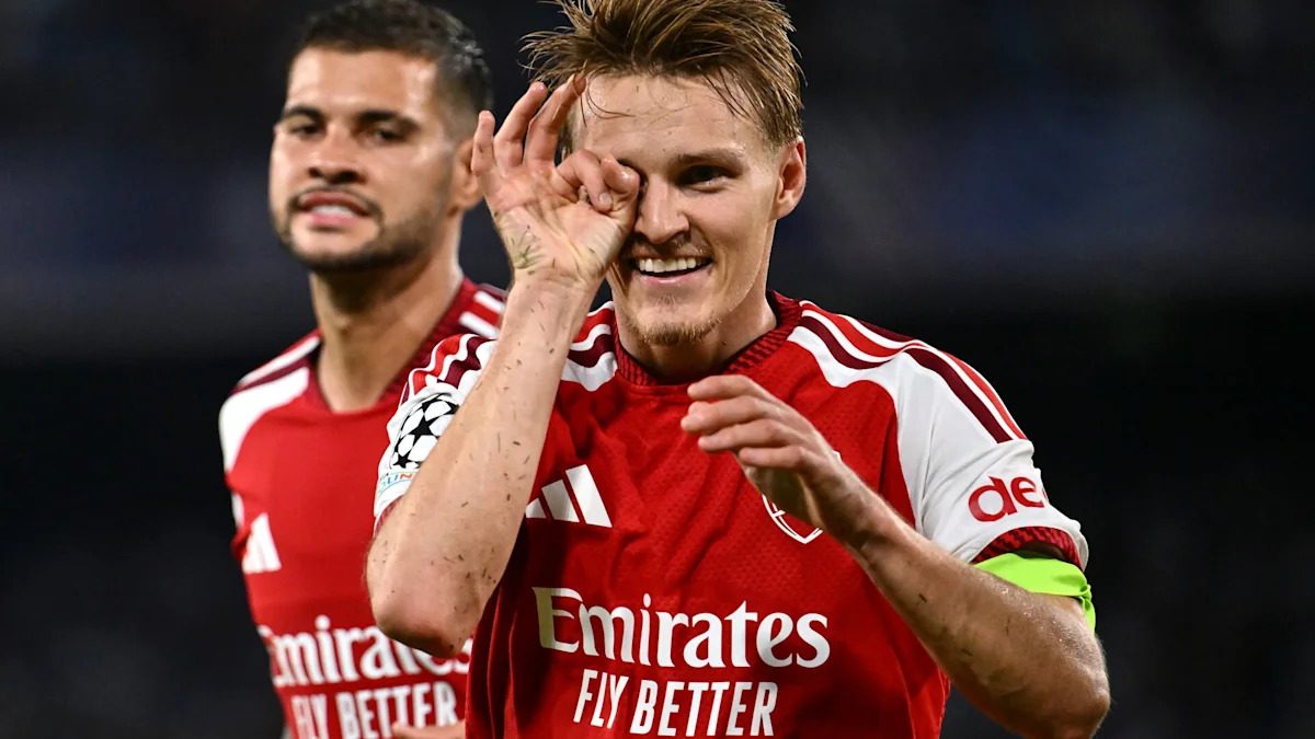 Martin Odegaard's scorched strike leads Arsenal at Napoli: Has Arteta's unlocked Norwegian's peak?