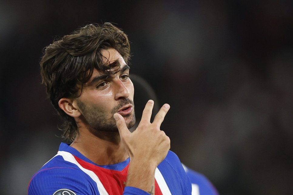 Grad bramek na Parc des Princes. Popis Ferrana Torresa