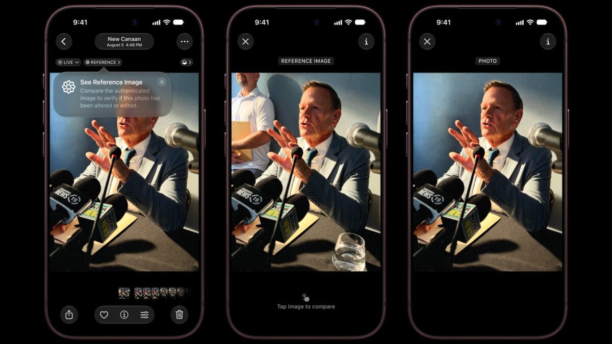 Apple Launches Feature to Prove iPhone 18 Photos Are Not AI Generated