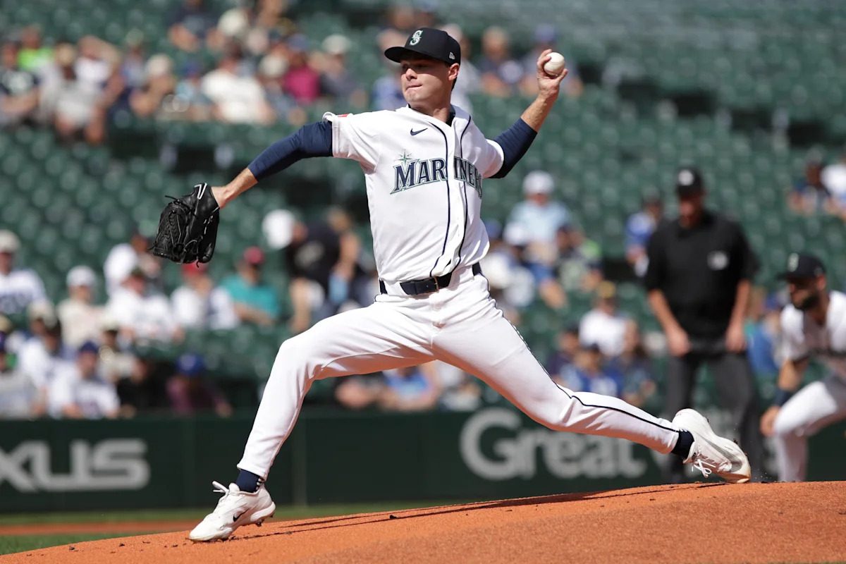 Rookie Kade Anderson picks up first win with 6 sharp innings as Mariners beat Rangers 3-2