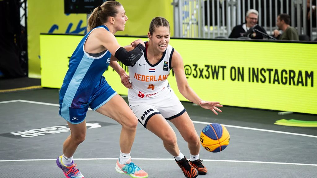 Driessen helpt 3x3-basketbalsters aan eerste EK-zege op Azerbeidzjan