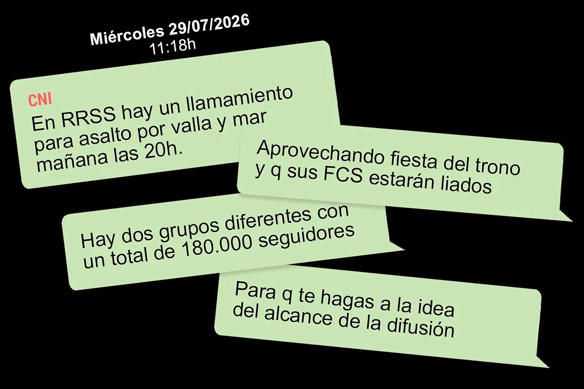 Todos los cuerpos del Estado alertaron al Gobierno de la "entrada masiva" a Ceuta y "con las autoridades distraídas"