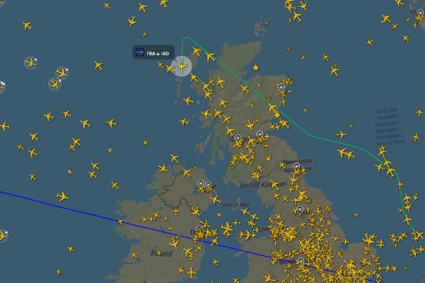 Lufthansa flight declares mid-air emergency above UK as journey to US aborted