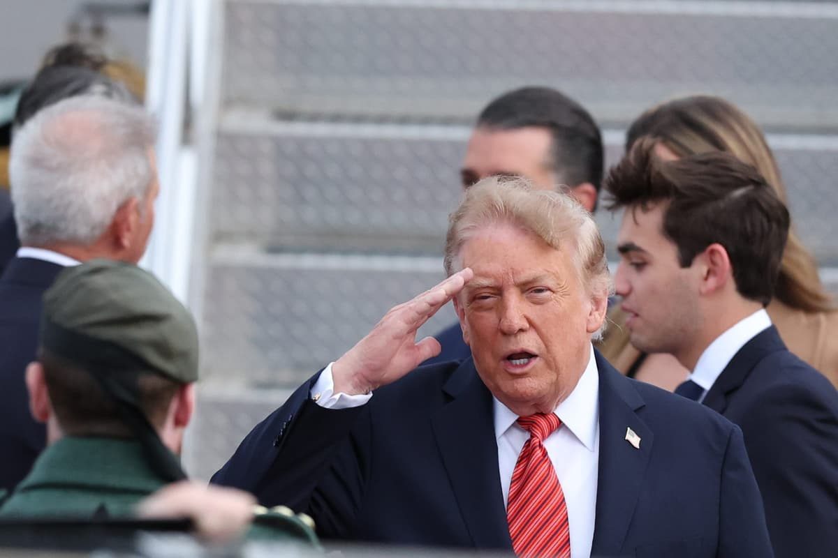 US President Donald Trump arrives in Ireland for two-day visit