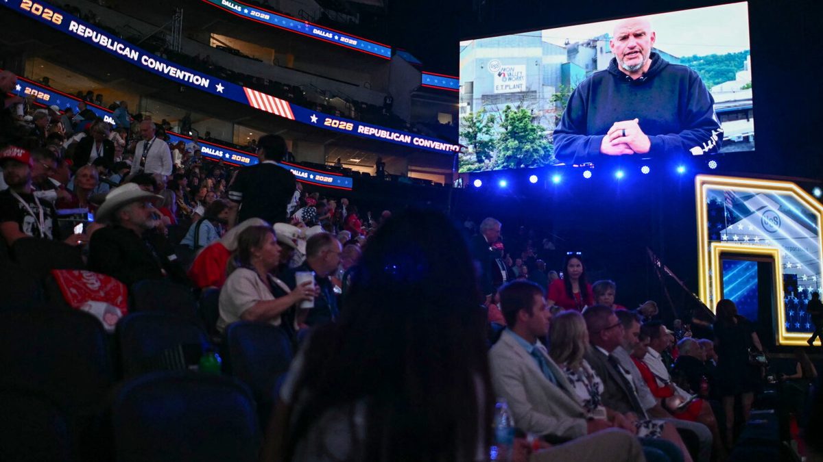 Fetterman, already at odds with his party, makes surprise video for GOP convention