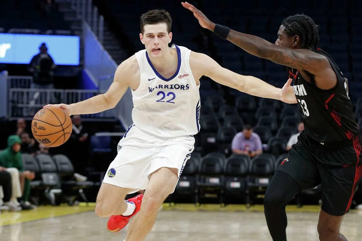 Warriors bringing back 2025 second-round pick Alex Toohey on training-camp deal