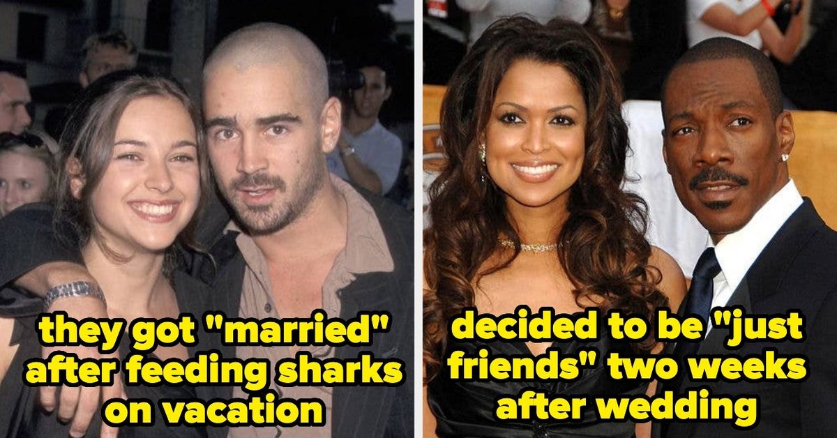 13 Celebrity Weddings That Were Secretly Total Shams