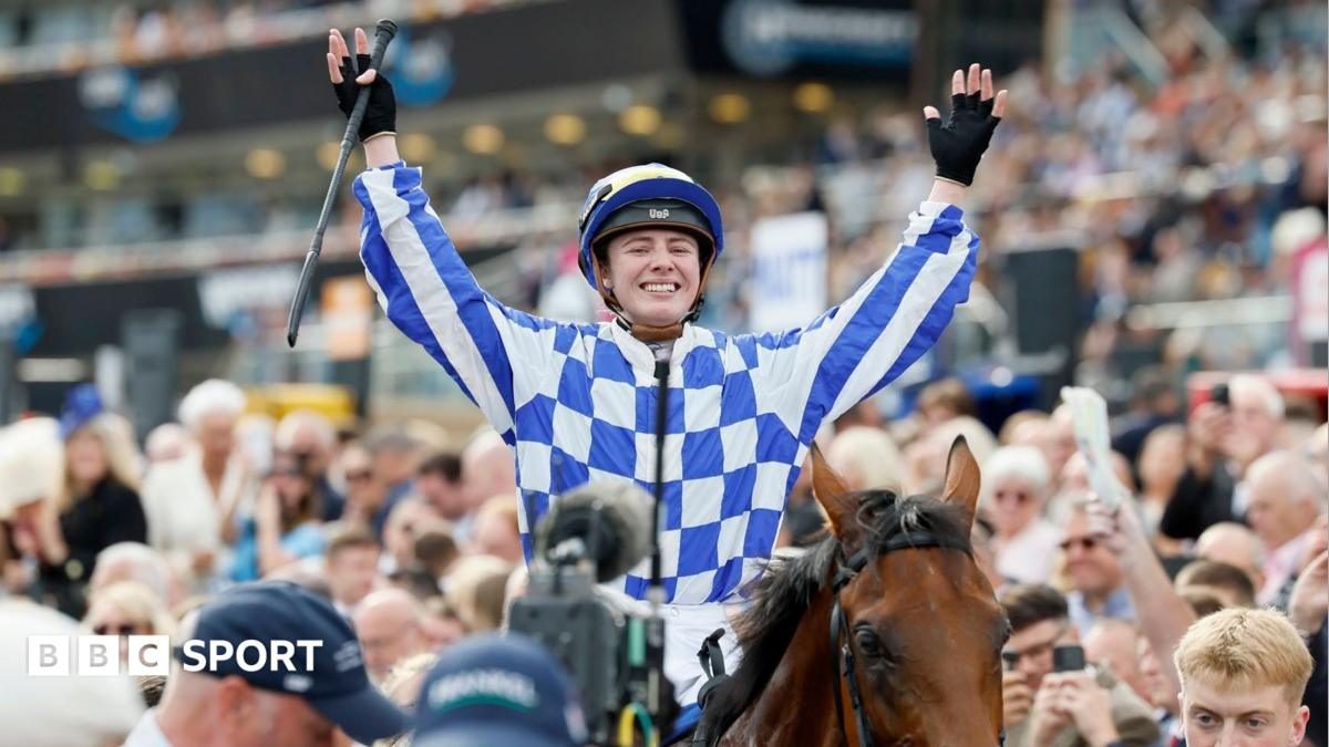 Osborne makes history as first female jockey to win St Leger