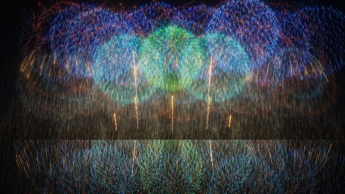 Burst Noir lets you choreograph your own spectacular fireworks displays just in time for holiday season