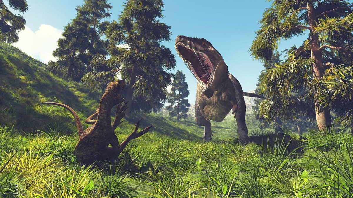 Dinosaurier: 66,5 Millionen Jahre alte Spur eines T. rex entdeckt