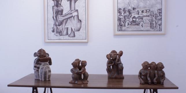 Art contemporain d’Afrique : à Bruxelles, Reinata Sadimba et Raymond Tsham rassemblés pour dialoguer