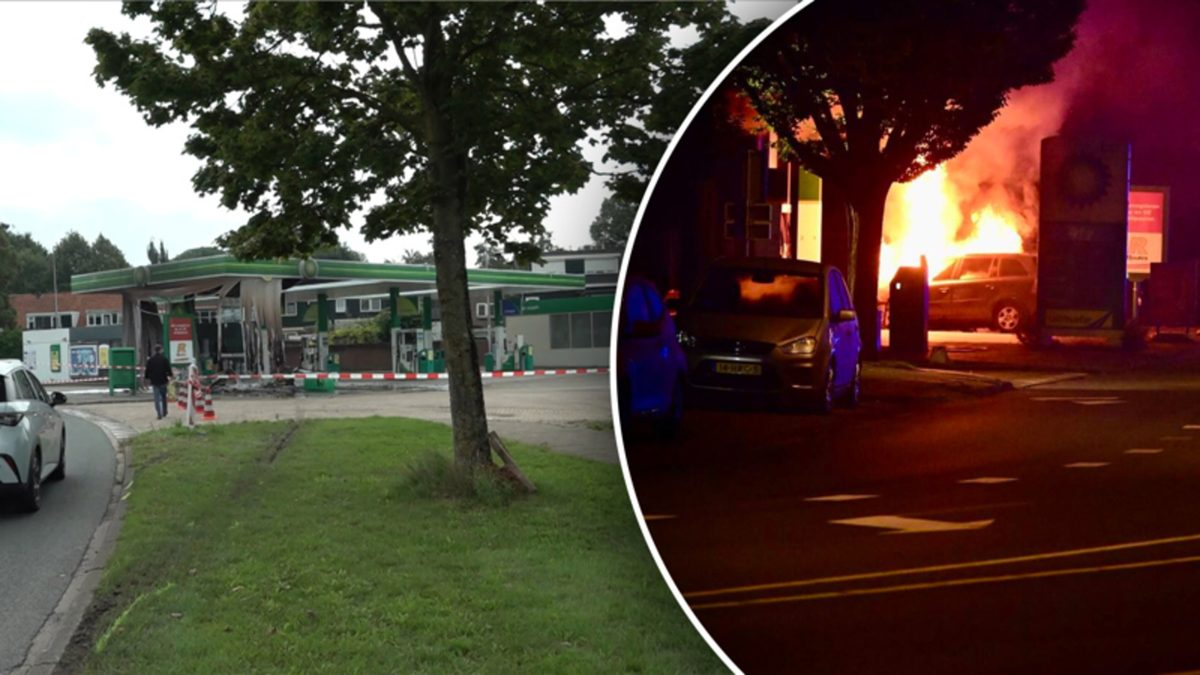 Ravage na dodelijk ongeluk tankstation: 'Vol gas erin gereden'