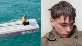 Derek, 15, överlevde ensam i två dagar