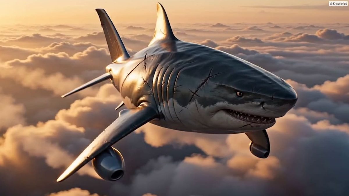 Dieser Trick spart Treibstoff - Airbus wird zum Hai der Lüfte