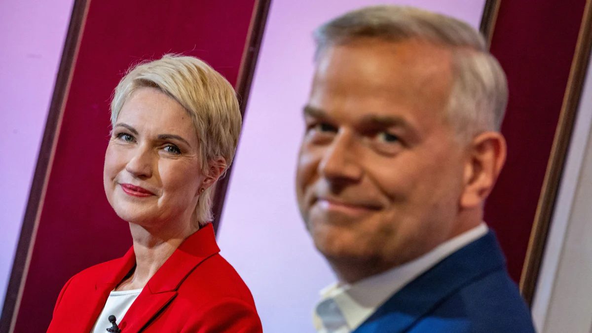 TV-Duell in Mecklenburg-Vorpommern: Wenn Manuela Schwesig ihren Zettel auspackt