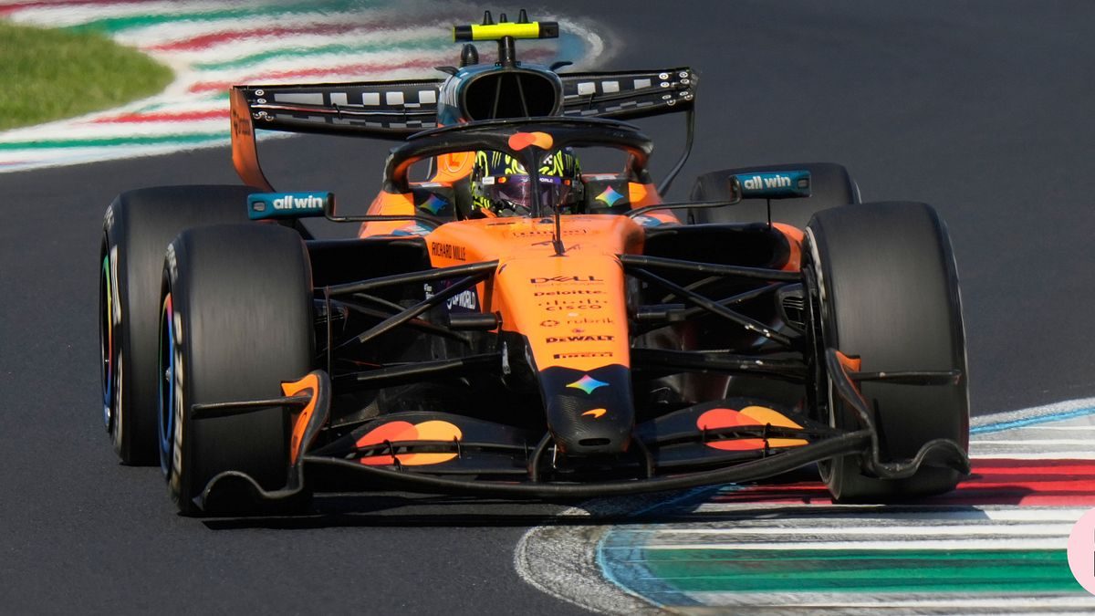 Lando Norris med pole position under F1 i Madrid