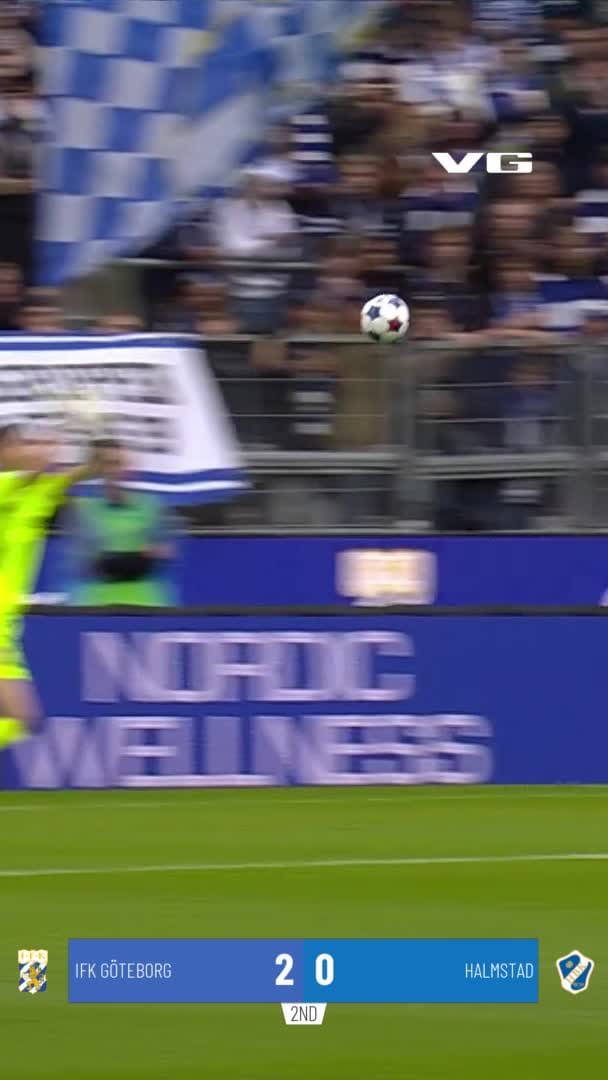 2-0: Eriksson, IFK Göteborg
